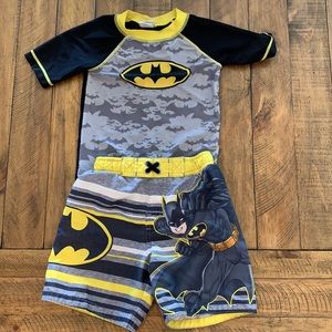 Boys Batman Swim Set